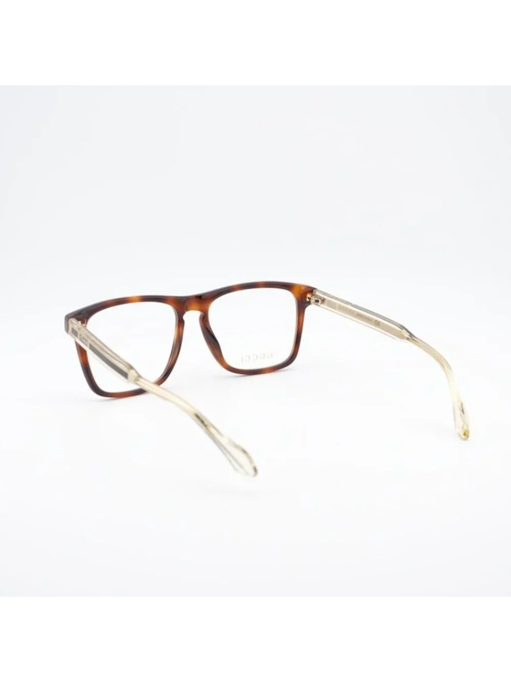 Gucci GG0561O 002 Eyeglasses Havana 54mm Rectangle Frame
